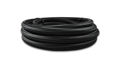 Vibrant -10 AN Black Nylon Braided Flex Hose - Premium  from Precision1parts.com - Just $41.79! Shop now at Precision1parts.com