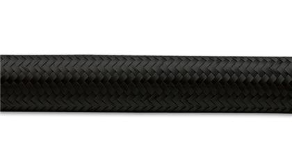 Vibrant -4 AN Black Nylon Braided Flex Hose - Premium  from Precision1parts.com - Just $26.59! Shop now at Precision1parts.com