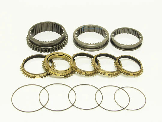 Synchrotech Carbon Synchro Sleeve Set 1-5 B-AWD/ Euro Accord - Premium  from SYNCHROTECH - Just $524.95! Shop now at Precision1parts.com