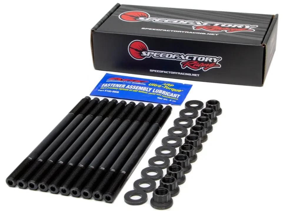 SpeedFactory Racing 4140 Head Stud Kit - Premium  from Precisionparts.com - Just $169.09! Shop now at Precision1parts.com