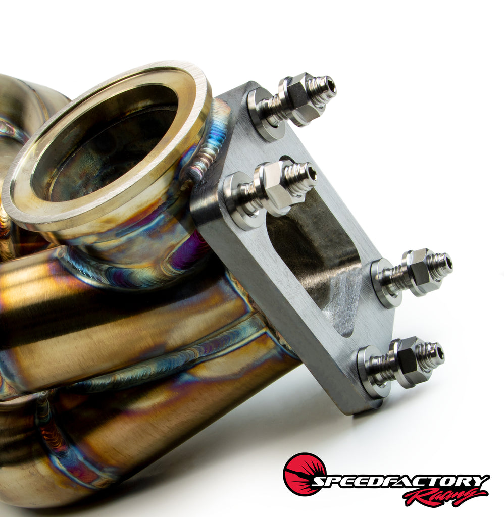 SpeedFactory Racing Titanium Turbo to Manifold Stud Kit – 4pc - Premium  from Precision1parts.com - Just $55.99! Shop now at Precision1parts.com