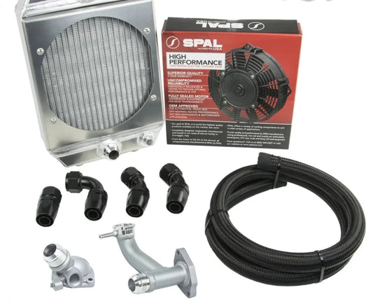 Race Radiator Combo Kit -16an Hose, Fittings, Fill Neck and Thermostat Housing - Premium  from Precision1parts.com - Just $1055.41! Shop now at Precision1parts.com