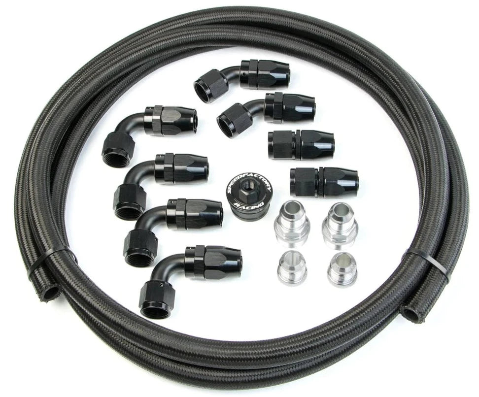 SpeedFactory -10 AN Catch Can Hose and Fitting Kits - Premium  from Precision1parts.com - Just $195.69! Shop now at Precision1parts.com