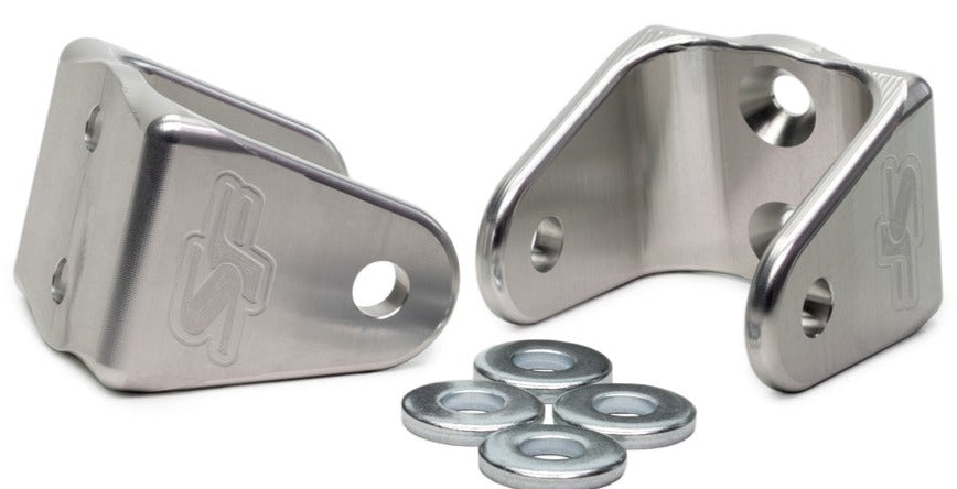Billet Honda AWD / FWD Strange Engineering™ Rear Lower Shock Mount Brackets - Premium  from Precisionparts.com - Just $133.75! Shop now at Precision1parts.com