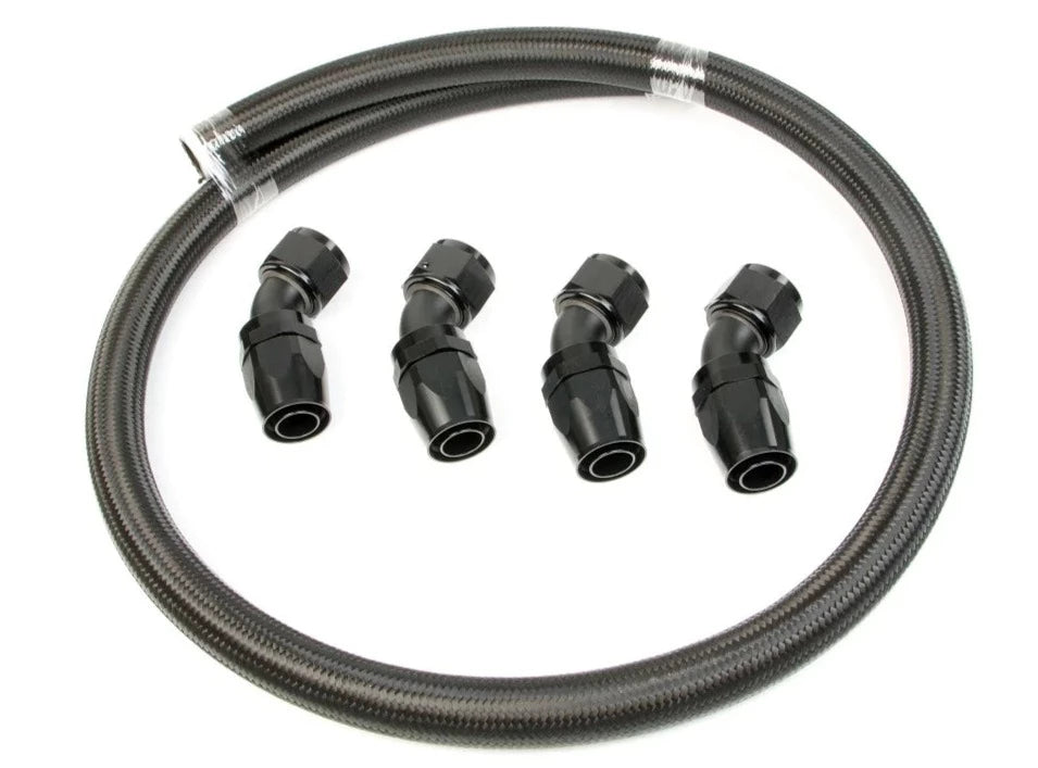 Tucked Radiator -16 AN Hose and Fitting Kit For B / D / F / H-Series - Premium  from Precision1parts.com - Just $167.19! Shop now at Precision1parts.com