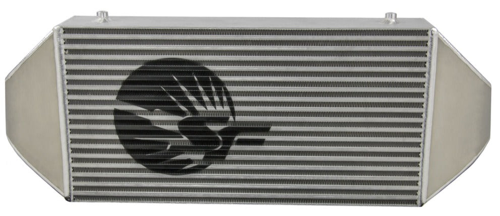 Dual Backdoor Front Mount Intercooler - 3" Inlet / 3.5" Outlet (1000HP-1200HP) - Premium  from Precisionparts.com - Just $721.99! Shop now at Precision1parts.com